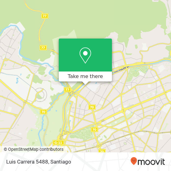 Luis Carrera 5488 map
