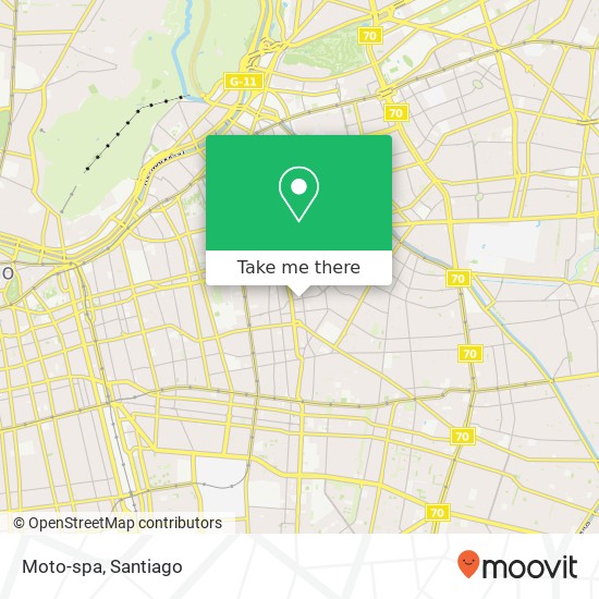Moto-spa map