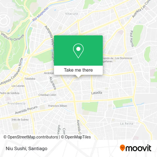 Niu Sushi map