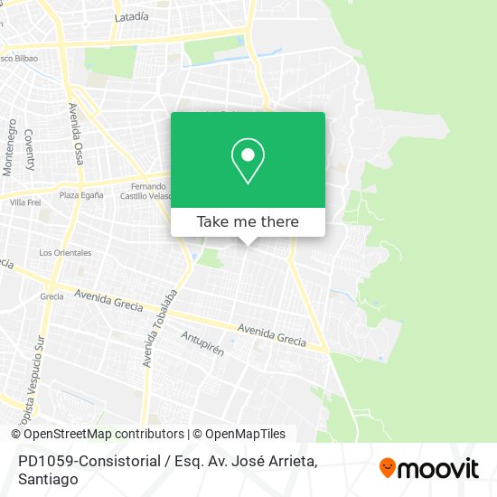 PD1059-Consistorial / Esq. Av. José Arrieta map