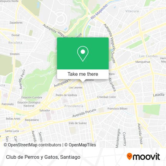 Club de Perros y Gatos map