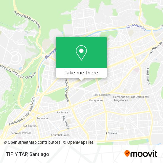 TIP Y TAP map