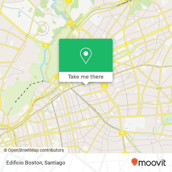 Edificio Boston map