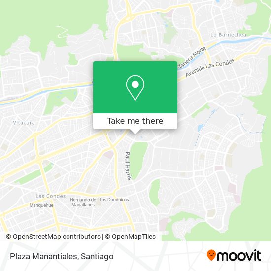 Plaza Manantiales map