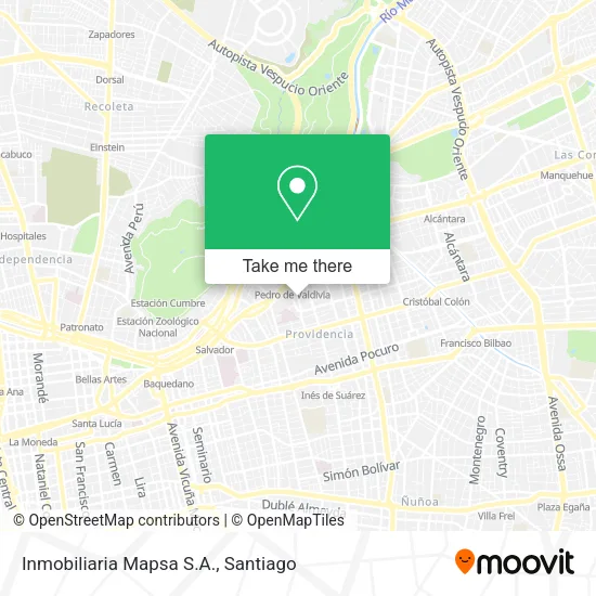 Inmobiliaria Mapsa S.A. map