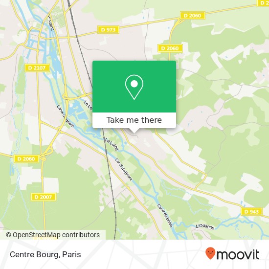 Centre Bourg map