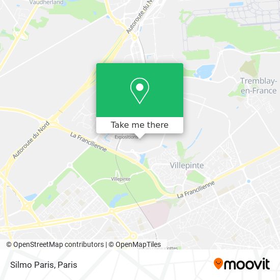 Silmo Paris map