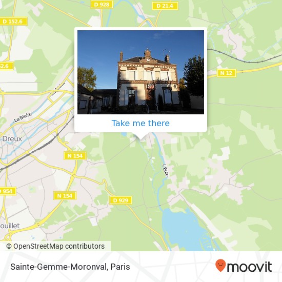 Sainte-Gemme-Moronval map