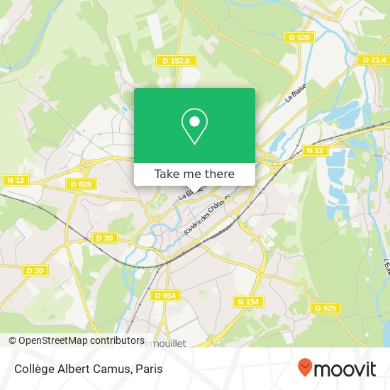 Collège Albert Camus map