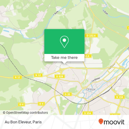 Au Bon Eleveur map