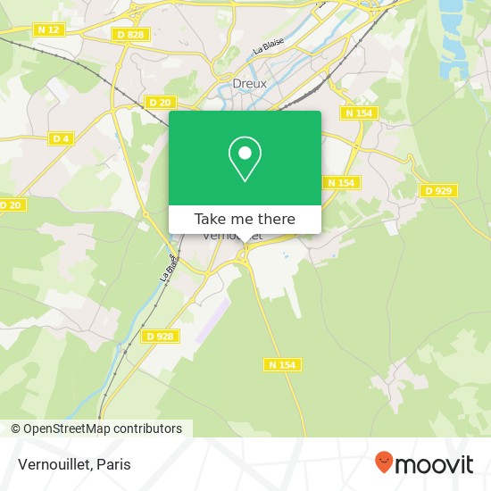 Vernouillet map
