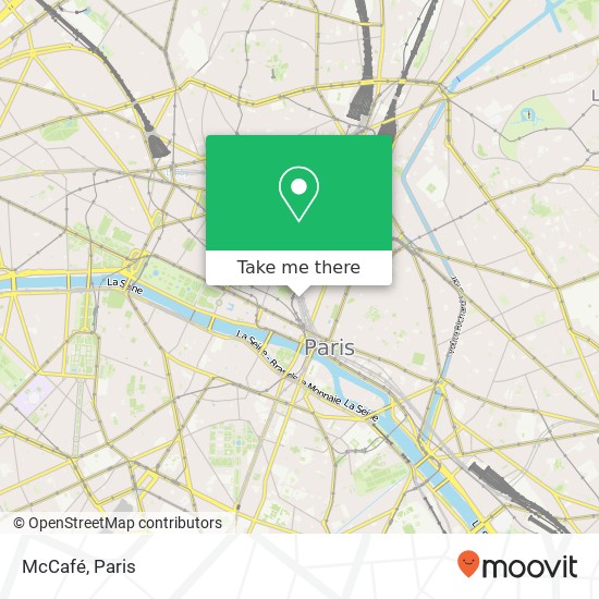 McCafé map