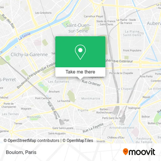 Boulom map