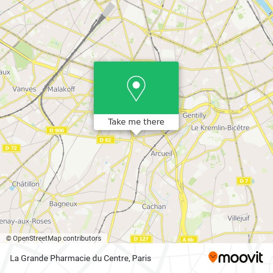 La Grande Pharmacie du Centre map