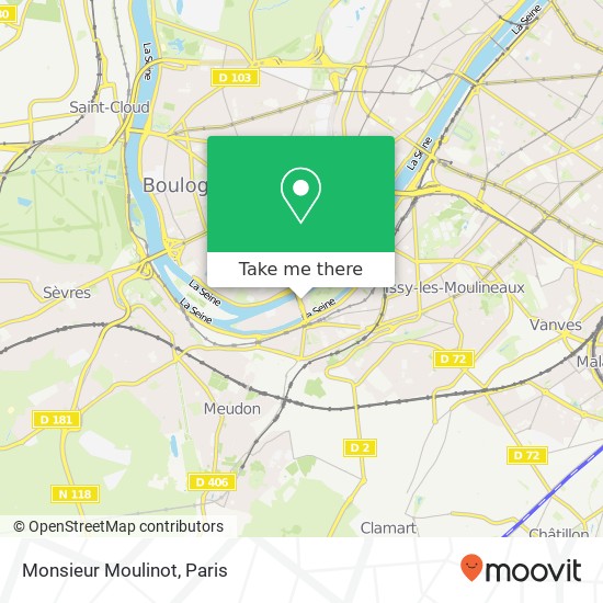 Monsieur Moulinot map
