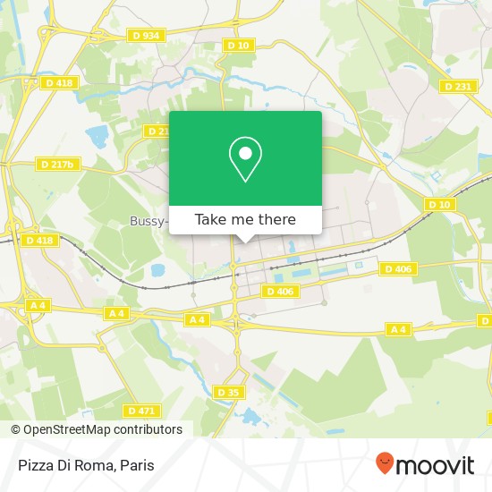 Mapa Pizza Di Roma