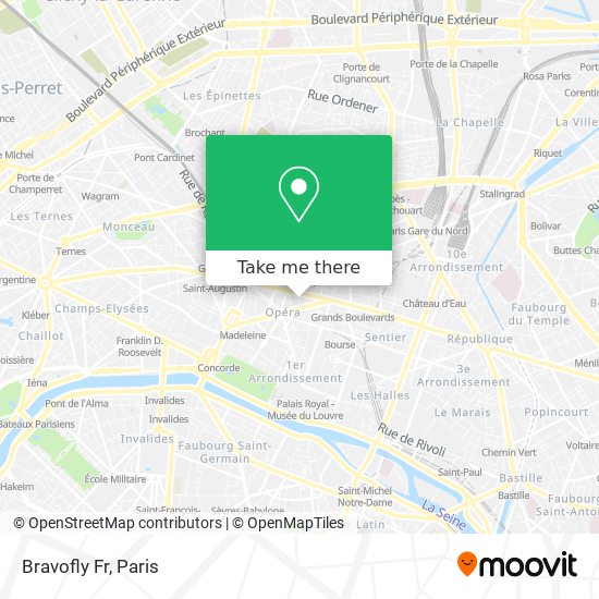 Mapa Bravofly Fr