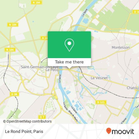 Le Rond Point map