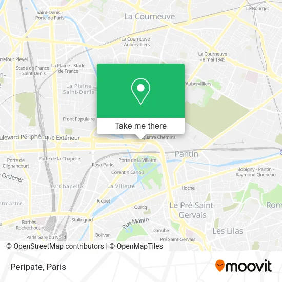 Peripate map