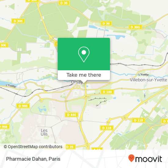 Pharmacie Dahan map