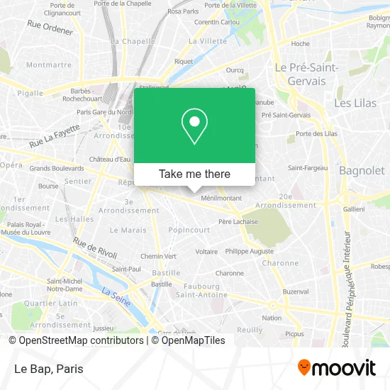 Le Bap map