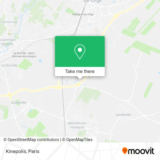 Kinepolis map