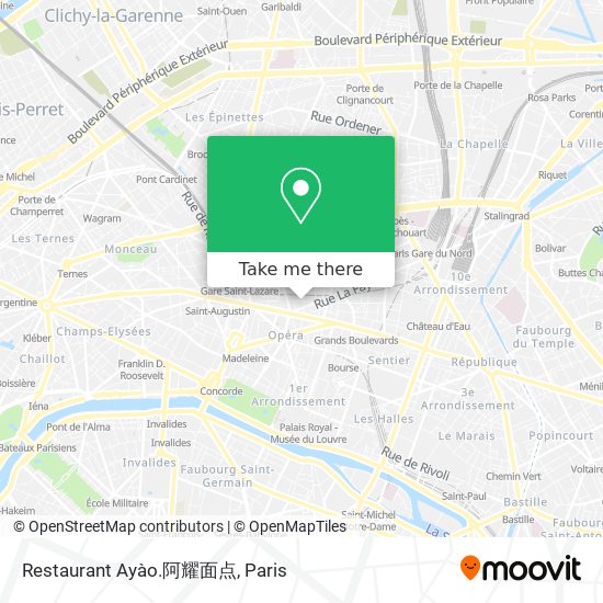 Restaurant Ayào.阿耀面点 map