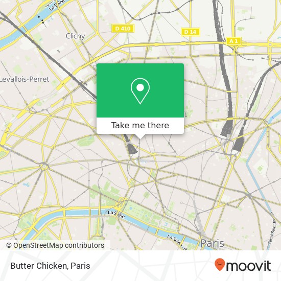 Mapa Butter Chicken