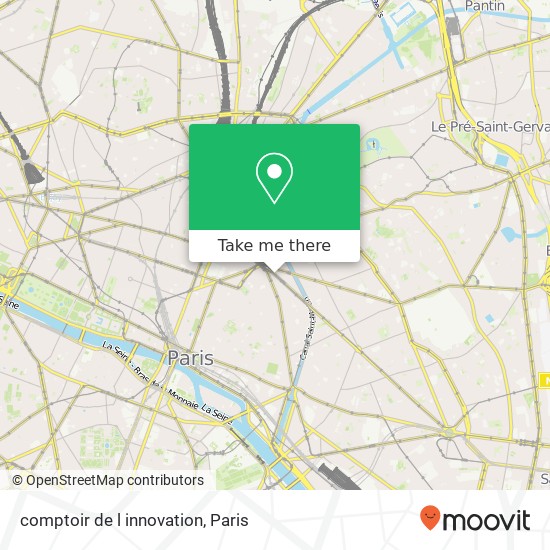 Mapa comptoir de l innovation