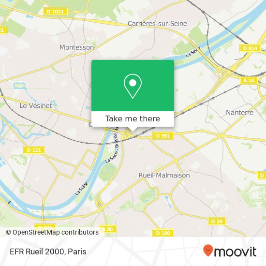 EFR Rueil 2000 map