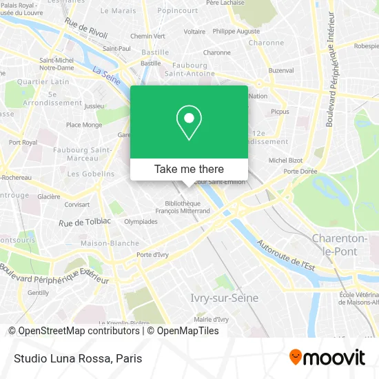 Studio Luna Rossa map