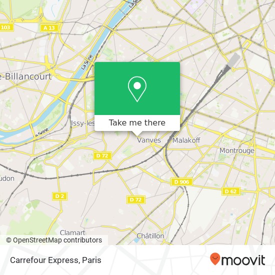 Carrefour Express map