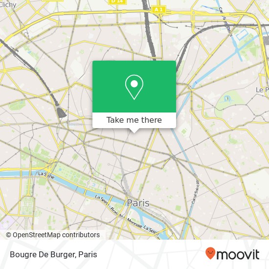 Bougre De Burger map