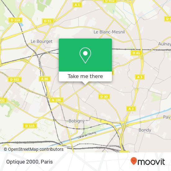 Optique 2000 map