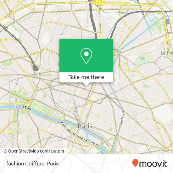 fashion Coiffure map