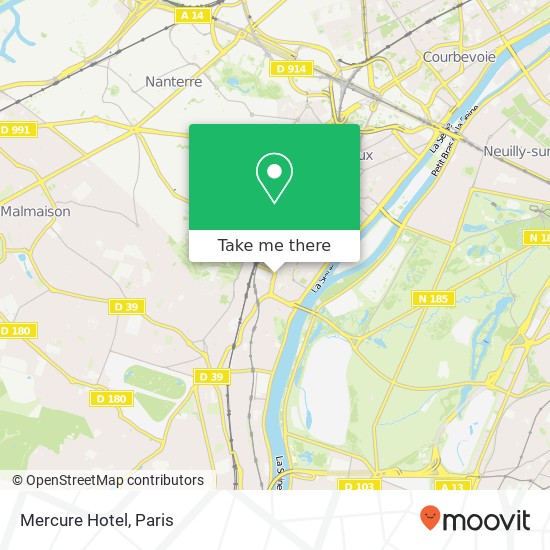 Mercure Hotel map