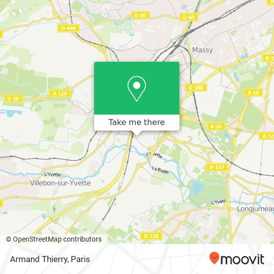 Armand Thierry map