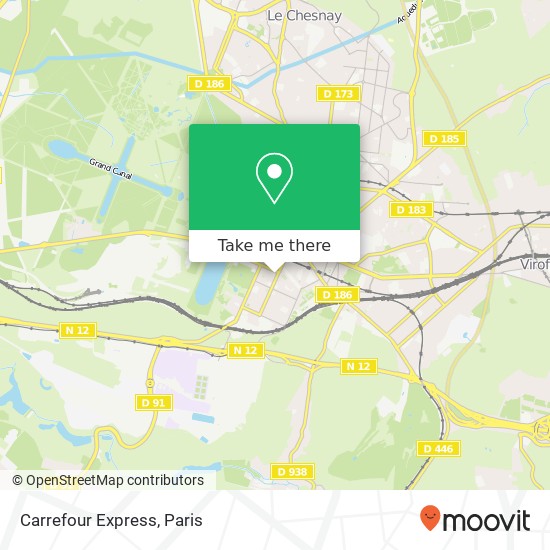 Carrefour Express map