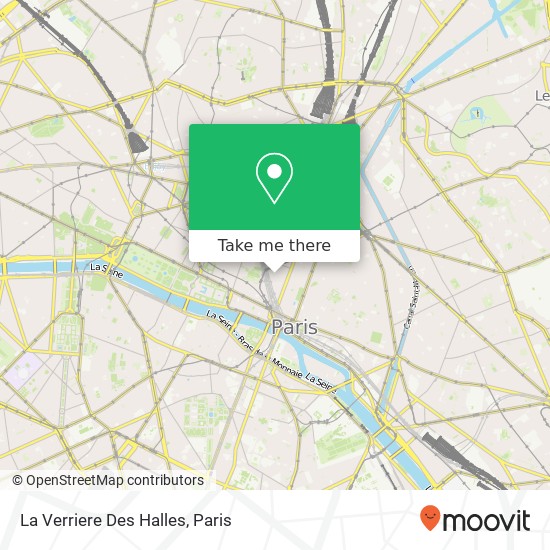 La Verriere Des Halles map