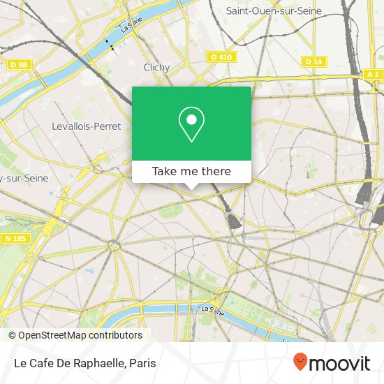 Le Cafe De Raphaelle map