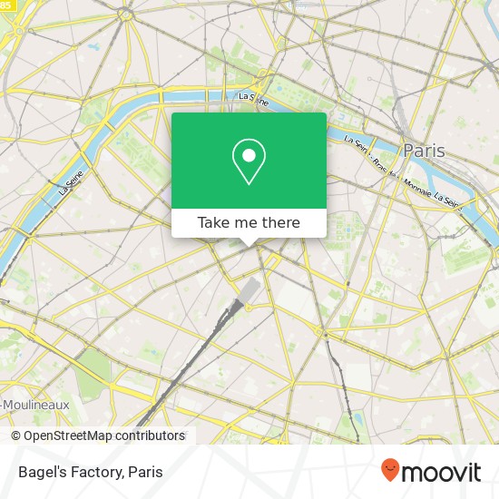 Mapa Bagel's Factory