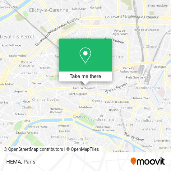 HEMA map