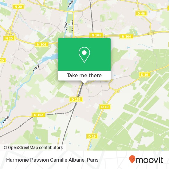 Harmonie Passion Camille Albane map