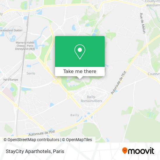 StayCity Aparthotels map