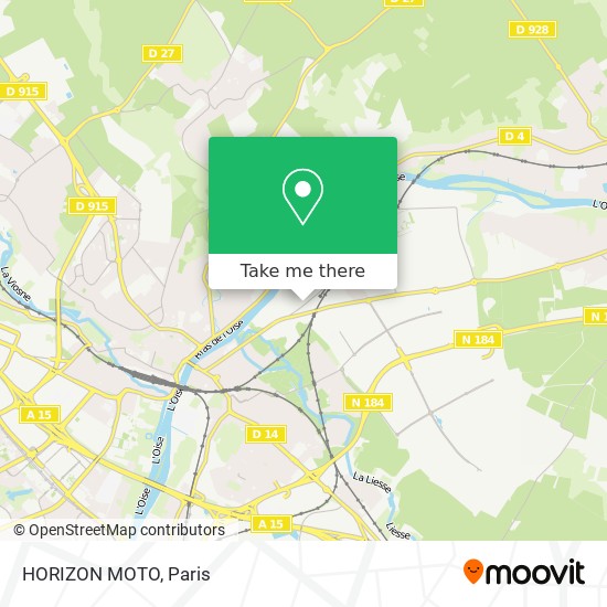 Mapa HORIZON MOTO