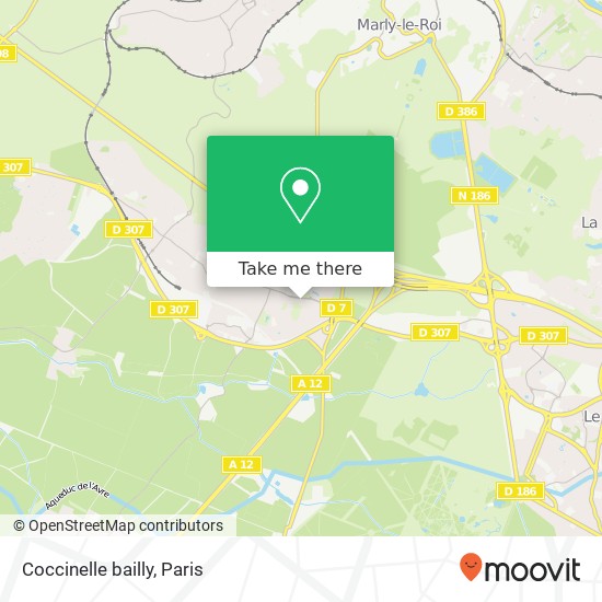 Mapa Coccinelle bailly