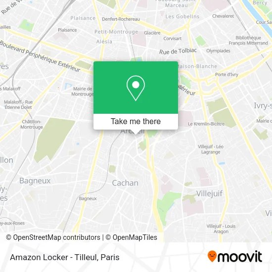 Amazon Locker - Tilleul map