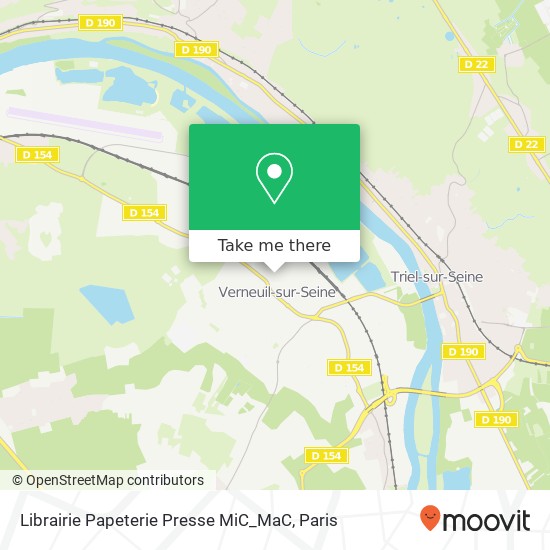 Mapa Librairie Papeterie Presse MiC_MaC