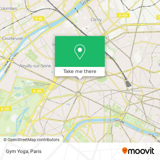 Gym Yoga map