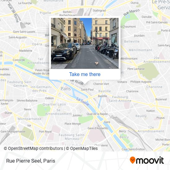 Rue Pierre Seel map